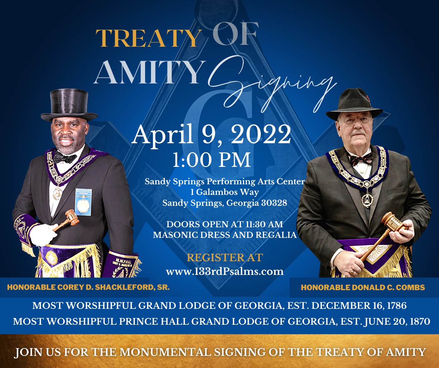 Treaty of amity between MWPHGLGA and MWGLGA